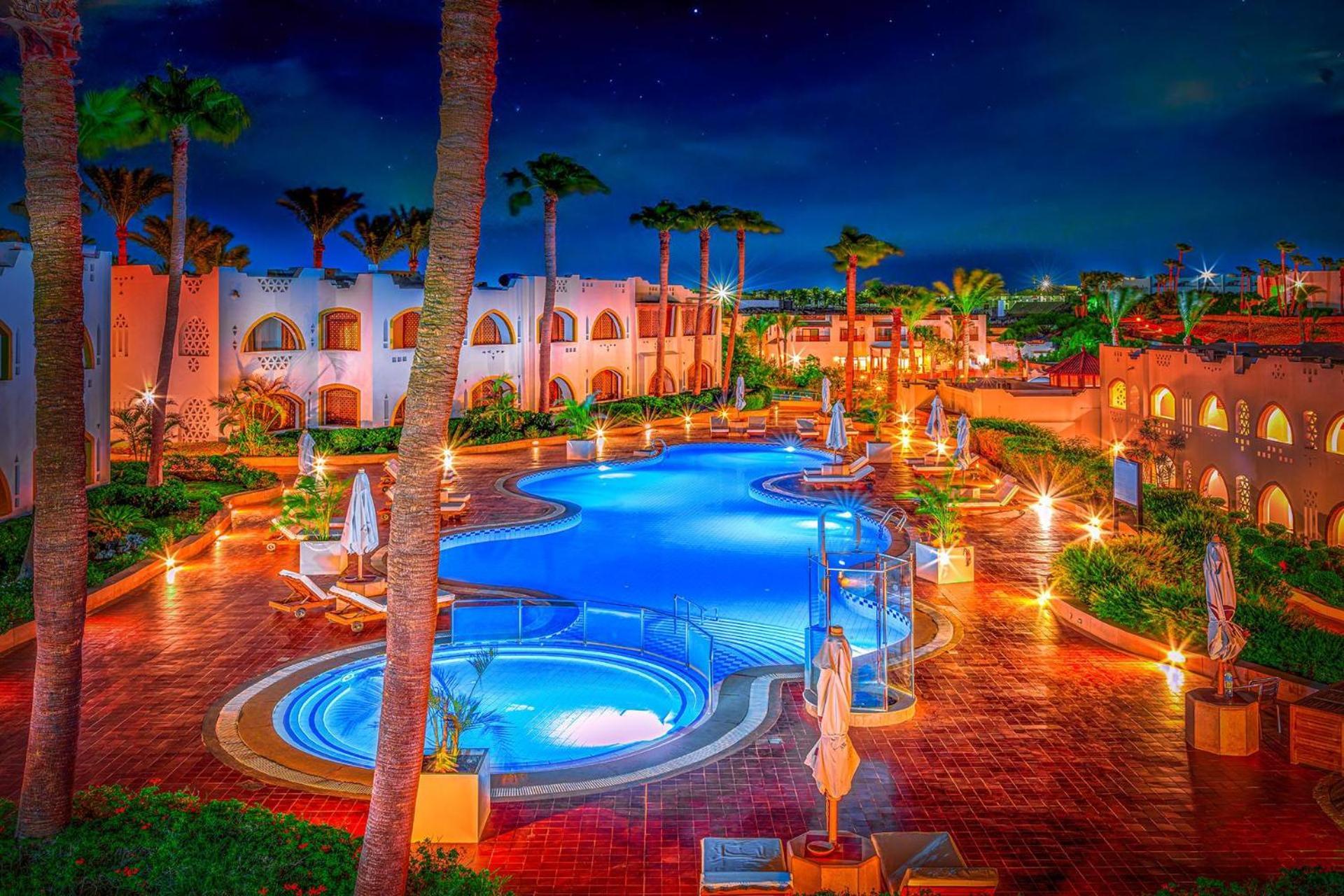 Domina Coral Bay Resort, Diving , Spa & Casino Sharm el Sheikh Esterno foto Hilton Luxor Resort